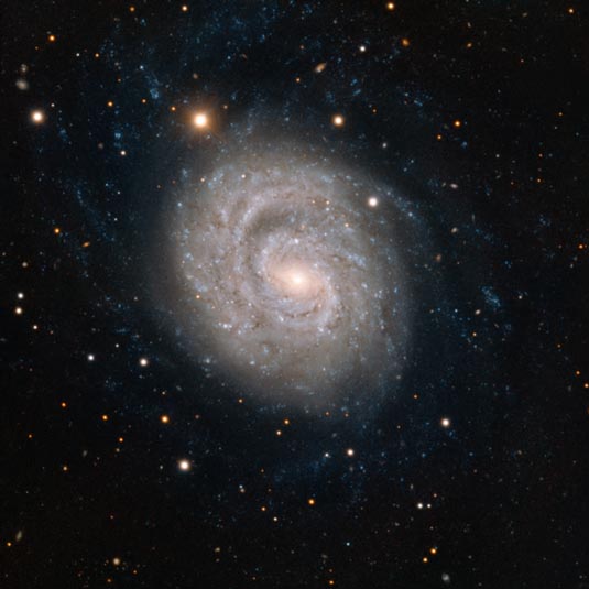 Spiral galaxy NGC 1637 in Eridanus