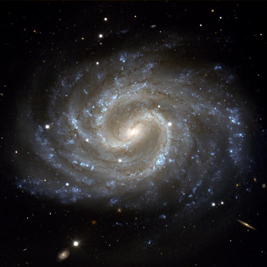 The barred spiral galaxy NGC 4535 in Virgo